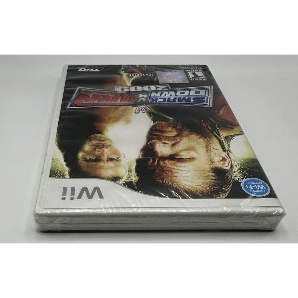 New Sealed WWE Smackdown Vs. Raw 2009 for Nintendo Wii Complete